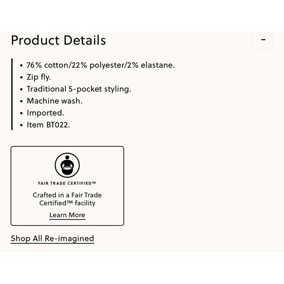 J. CREW Essential Straight Jean All-day Stretch Size 28 Black NEW Casual BT022 - Picture 14 of 14